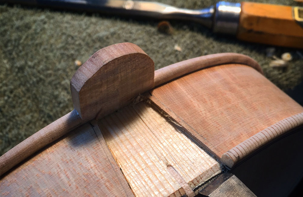Violinmaking Carving the Violin Mortise